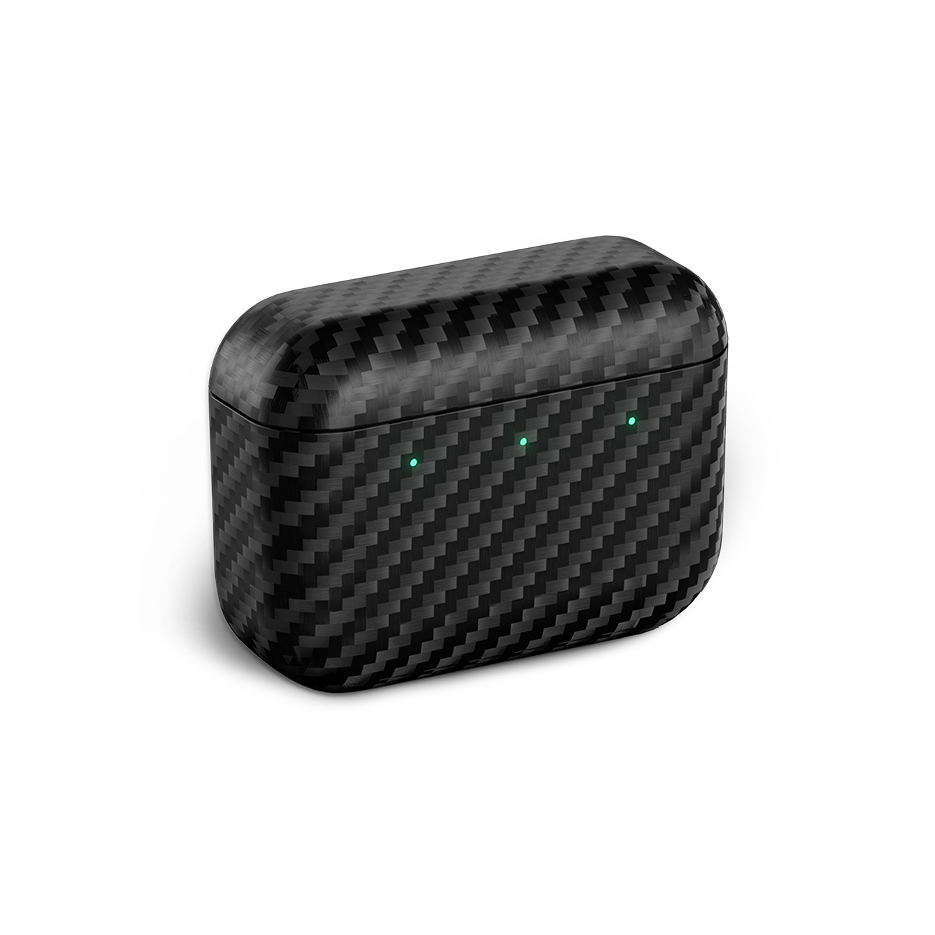 Close-up of a closed Kevlar MW08 Sport True Wireless Earphones charging case | gallery MW08SL Sport