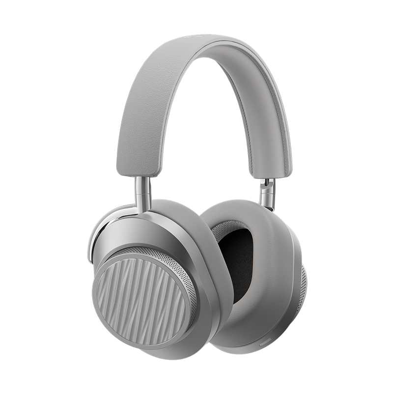 Floating silver TUMI MW75 Active Noise-Cancelling Headphones | gallery MW75S-TUMI