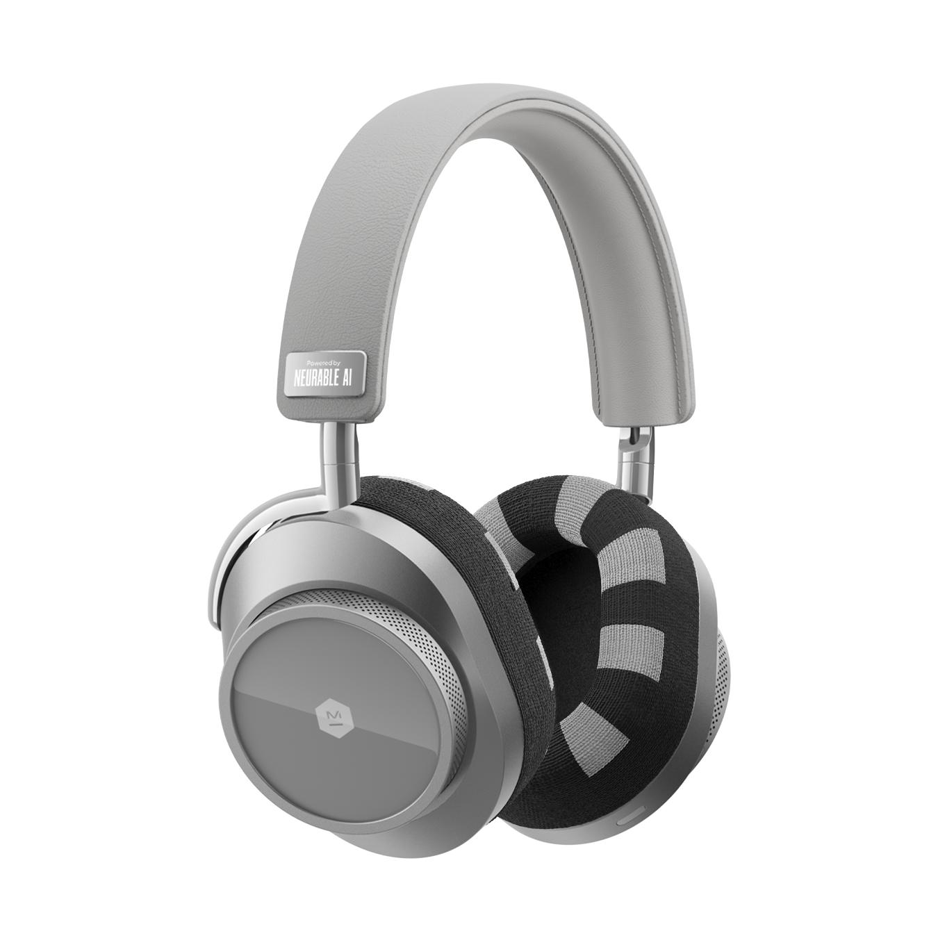 Floating silver MW75 Neuro EEG Active Noise-Cancelling Headphones | gallery MW75S-Neuro