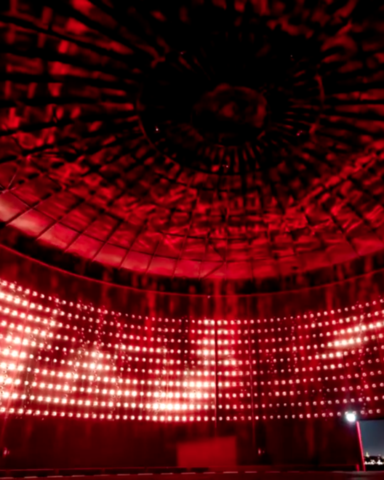 Antti Seppänen's 'Silo 468' Film: A Large-Scale Play with Light and Color