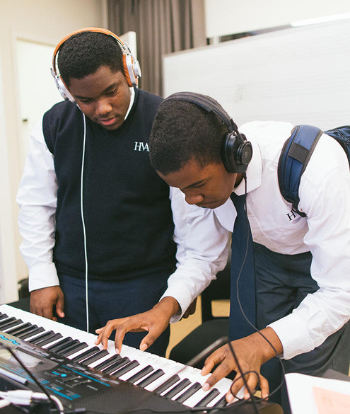 Supporting Young Creatives At Harlem Village Academies