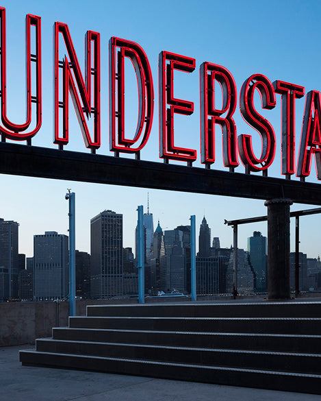 UNDERSTANDING: Martin Creed's Newest Sculpture in Brooklyn Bridge Park