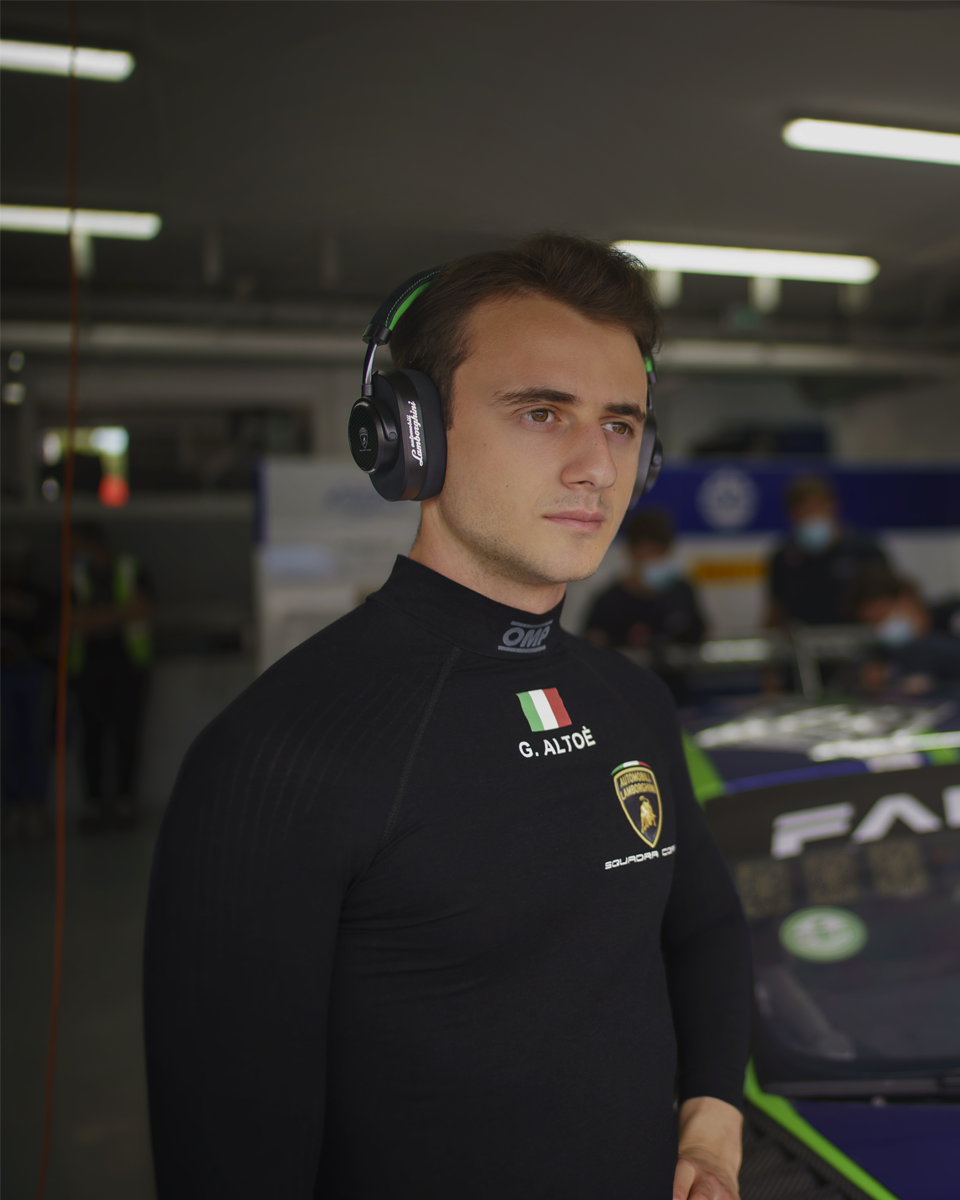 Catching Up With Lamborghini Squadra Corse Factory Drivers  Giacomo Altoè and Albert Costa