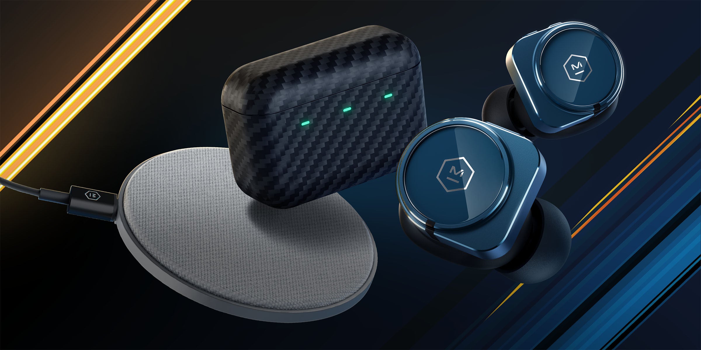 Buy MW09 Earphones, Get a Free Wireless Charge Pad