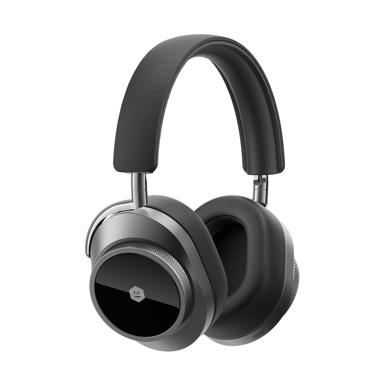 Floating gunmetal and black MW75 Active Noise-Cancelling Headphones | gallery MW75G1
