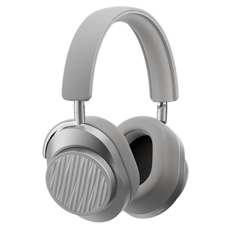 Floating silver TUMI MW75 Active Noise-Cancelling Headphones | gallery MW75S-TUMI