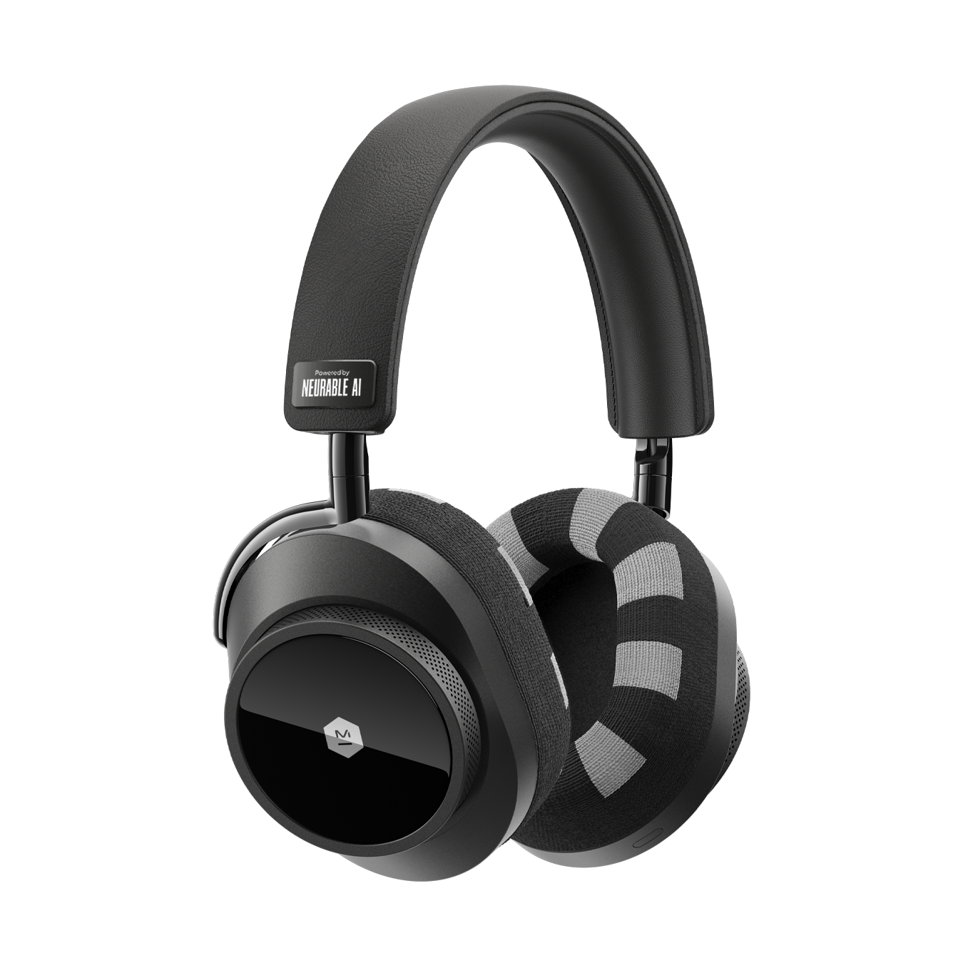 Floating black MW75 Neuro EEG Active Noise-Cancelling Headphones | gallery MW75B-Neuro